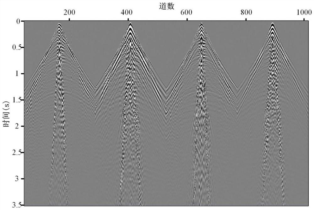 Pre-stack seismic data linear interference suppression method and system