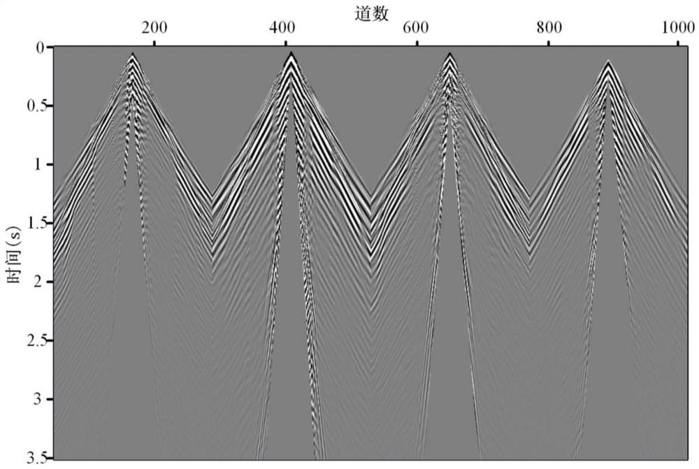 Pre-stack seismic data linear interference suppression method and system