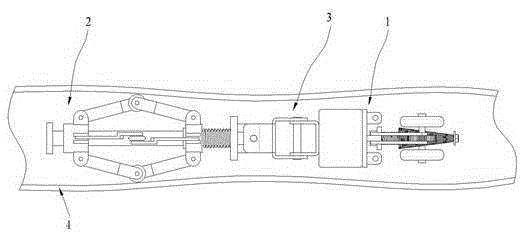 In-pipe walking robot