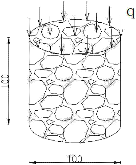 Grading optimization method for asphalt mixture under virtual state