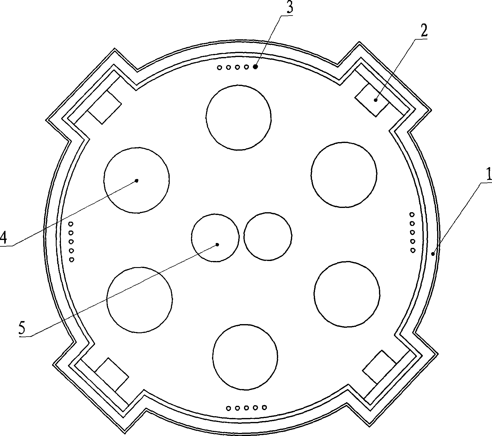 PVD nano composite ceramic coating screw and method for manufacturing same