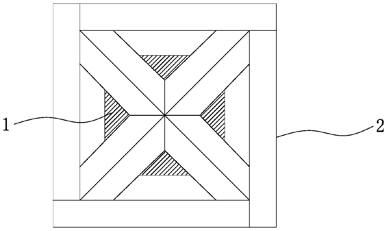 Cloisonne parquet manufacturing method