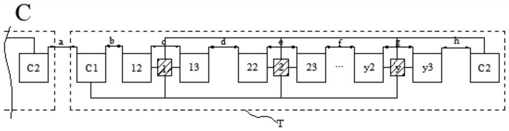 Test key structure and wafer stacking structure