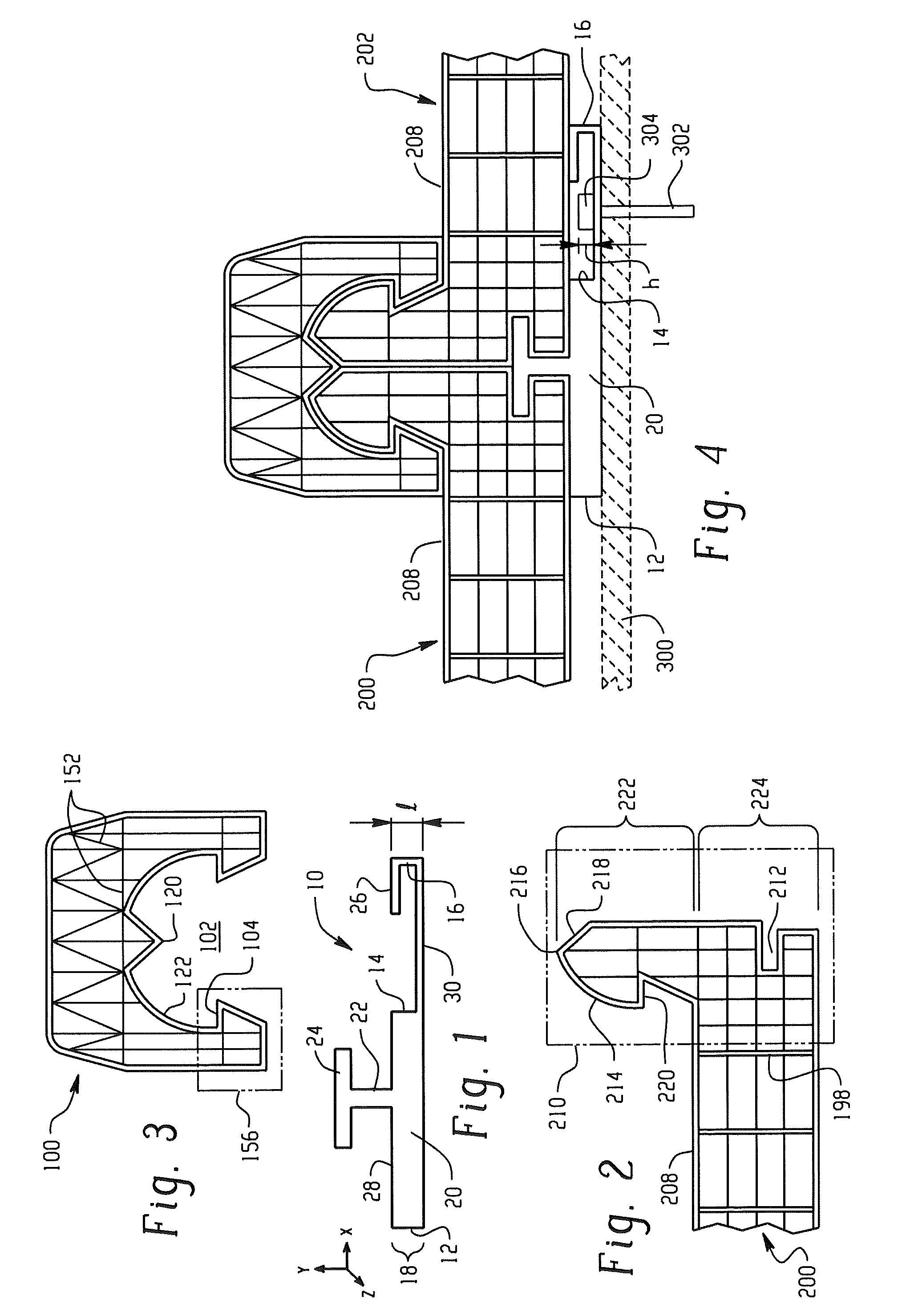 Connector assemblies for connecting panels