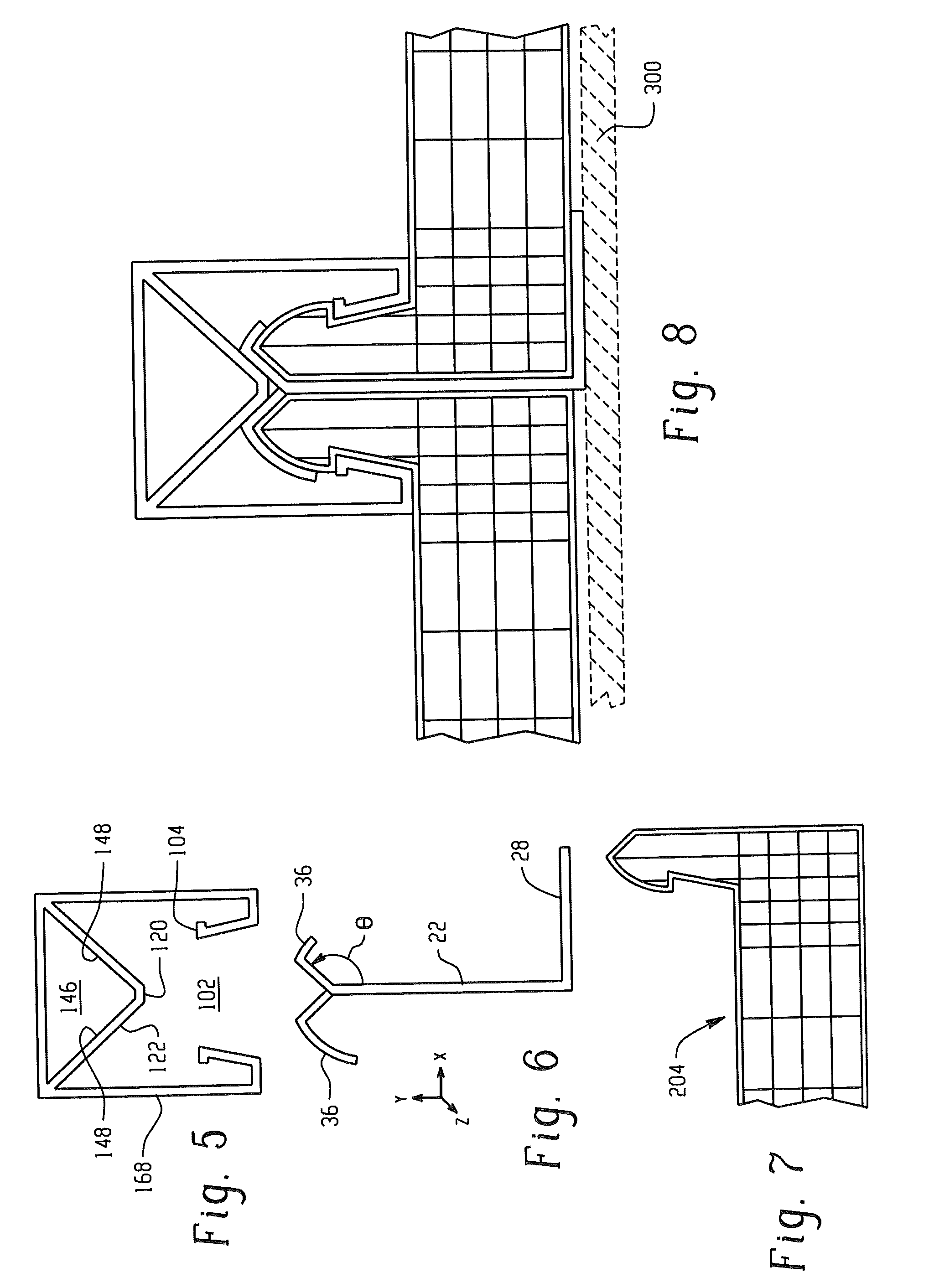 Connector assemblies for connecting panels