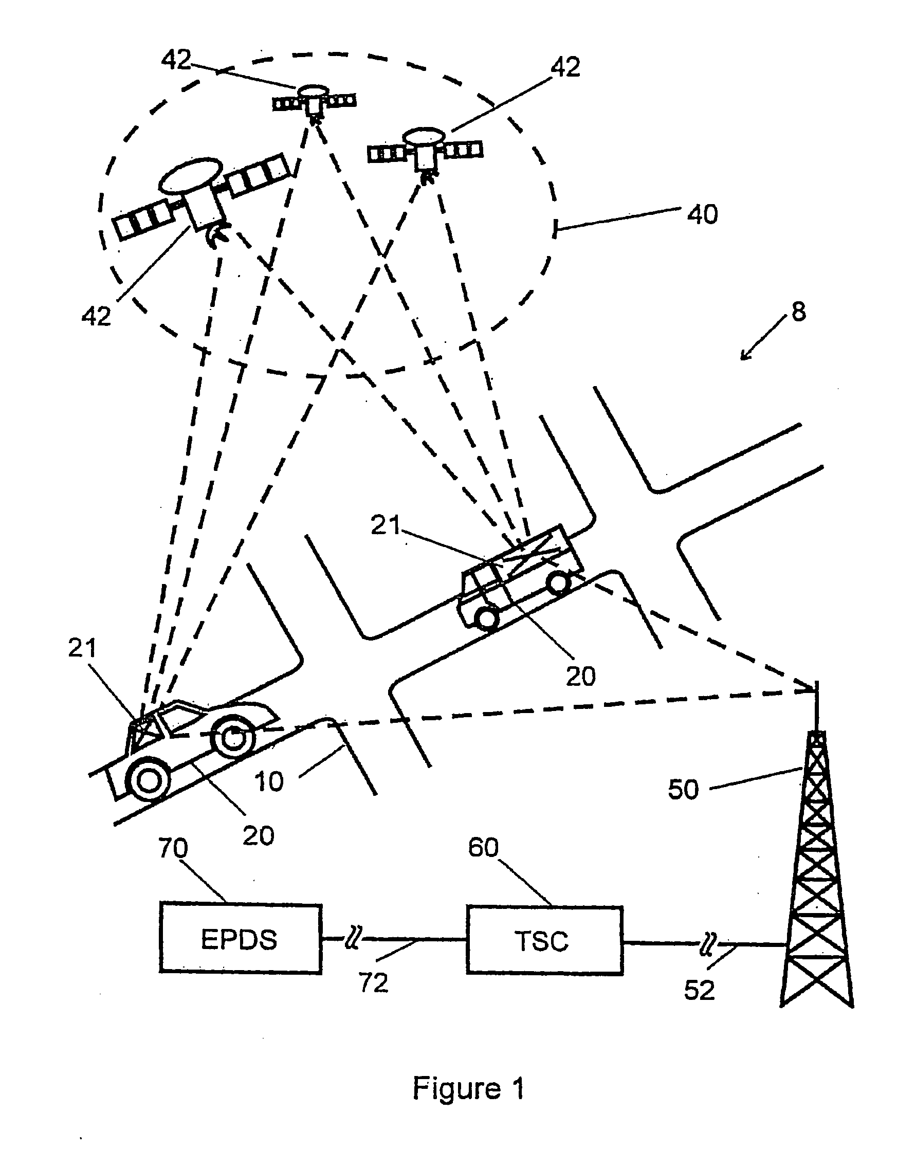 Method and system for partitioning a continental roadway network for an intelligent vehicle highway system