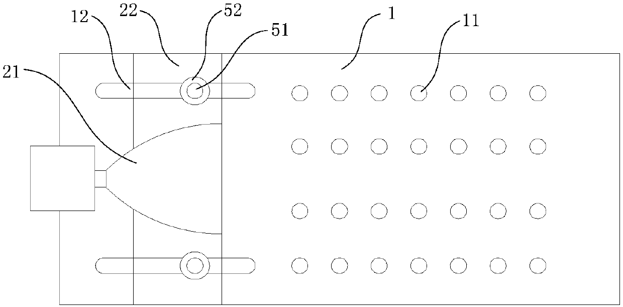 Rat fixing device and atomizing experiment equipment