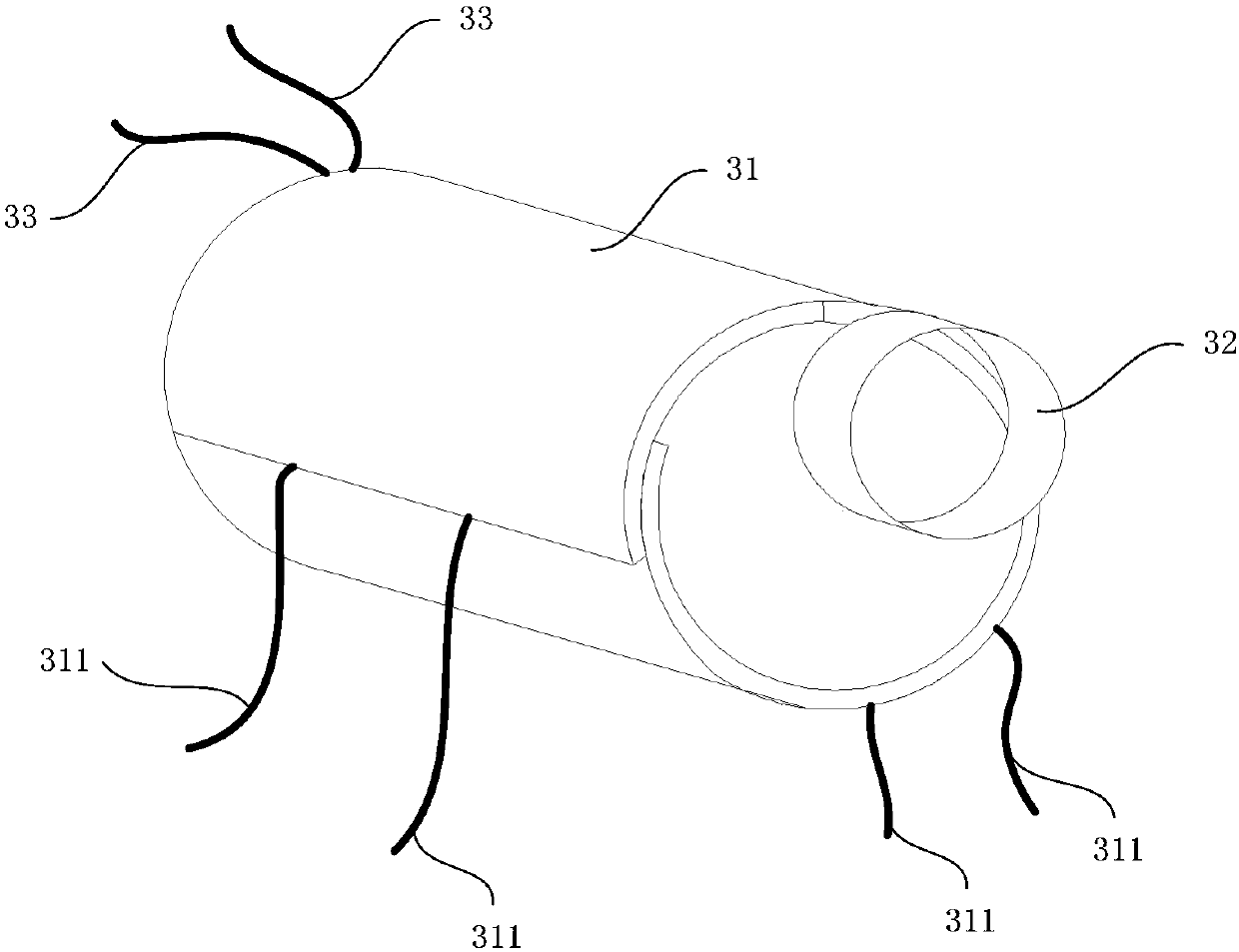 Rat fixing device and atomizing experiment equipment