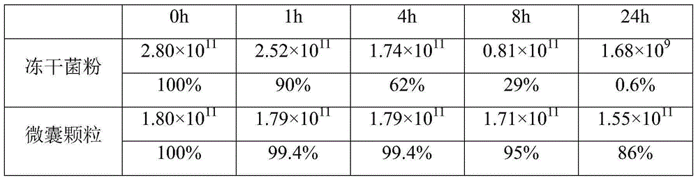 Preparation method of room-temperature preserved bifidobacteria enteric microcapsule