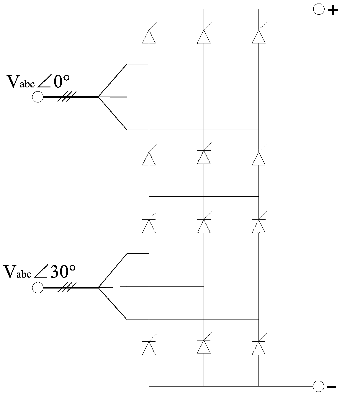 Off-line control method for mixed direct current transmission system