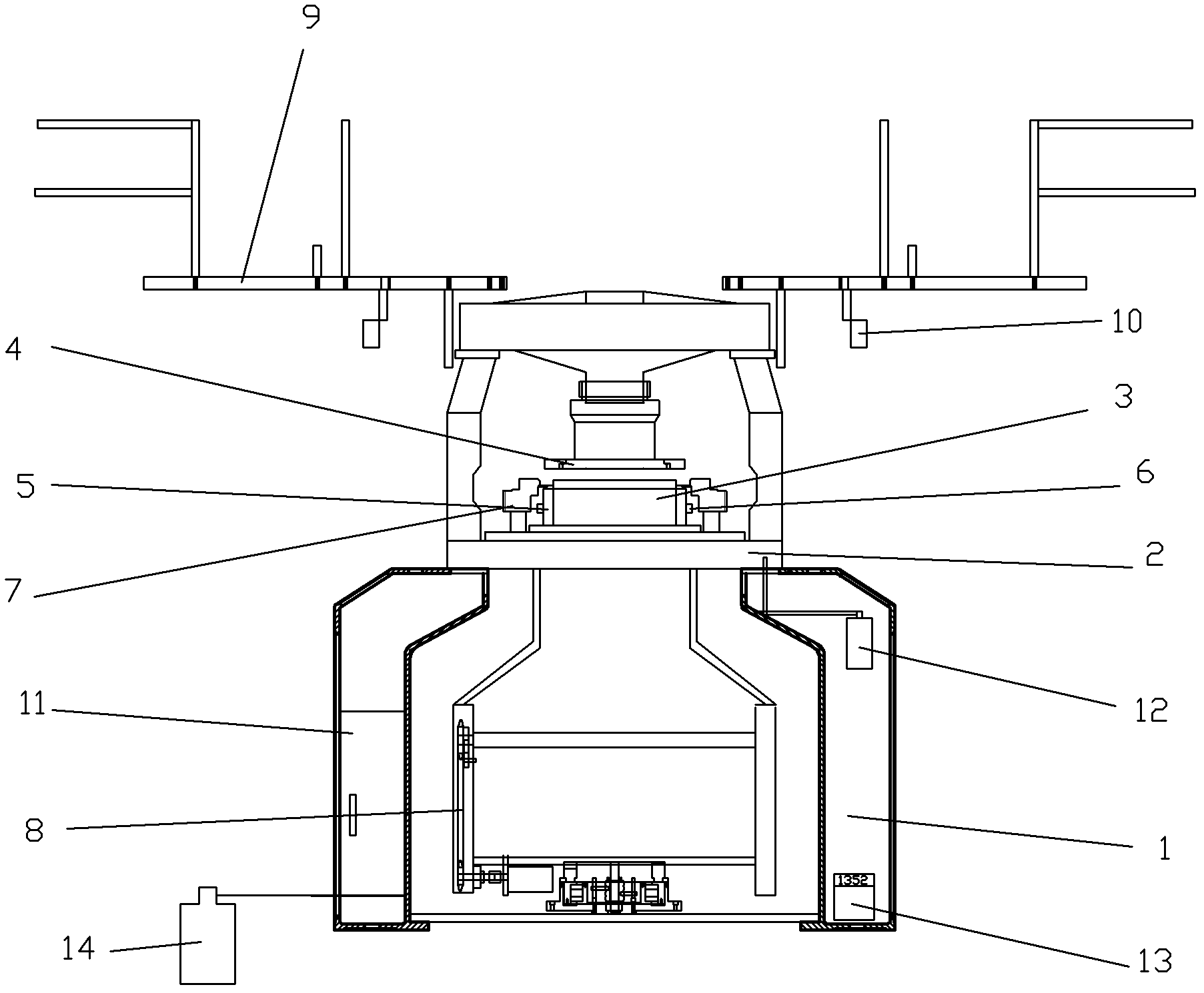 Full-computerized double-side seamless casting-on circular weft knitting machine