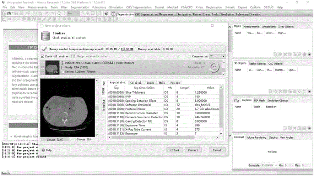 Measurement method of virtual hepatic vein pressure gradient