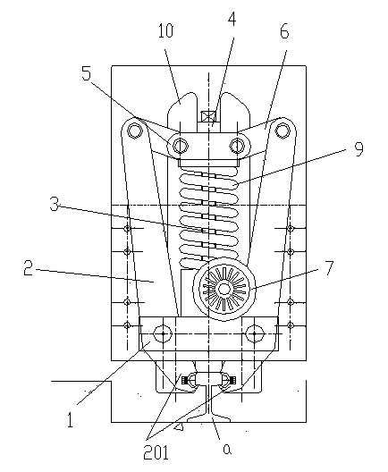 Novel rail clamping device