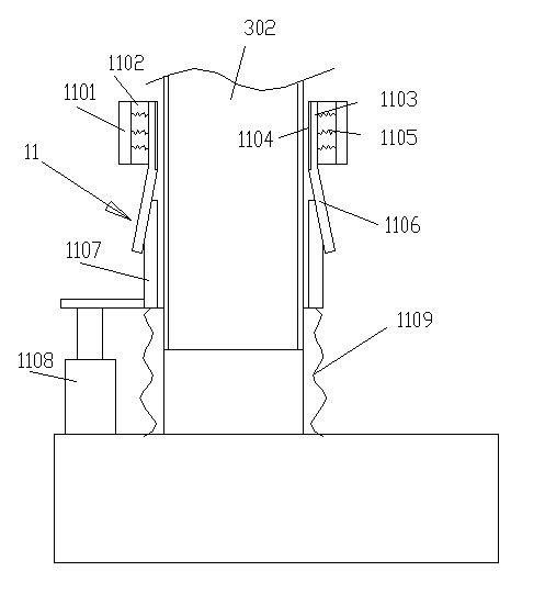 Novel rail clamping device