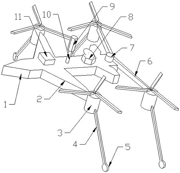 Multipurpose large-sized unmanned aerial vehicle