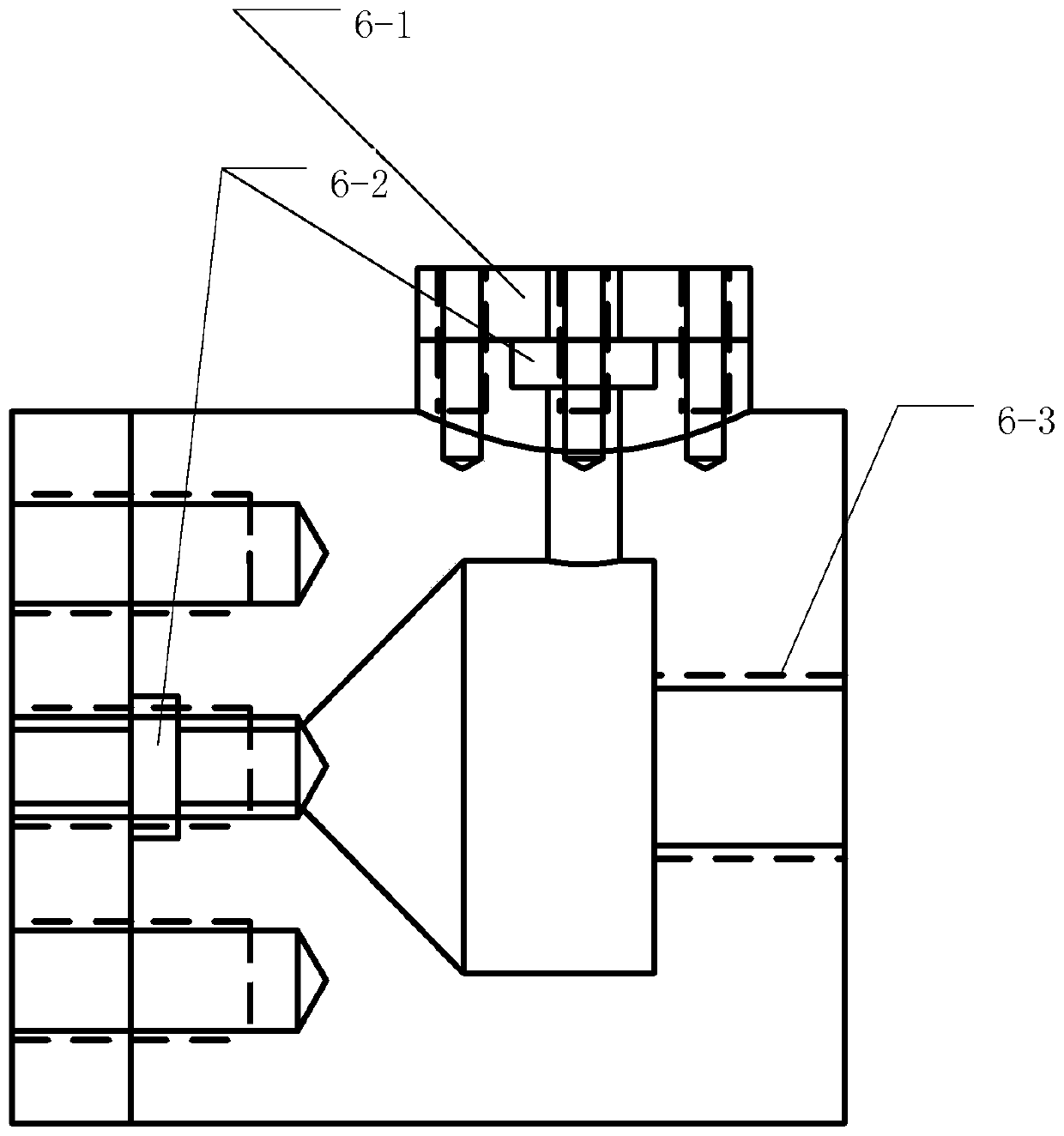 A device for dynamically measuring the combustion and sintering characteristics of fine particle samples and a method for measuring characteristic parameters using the device