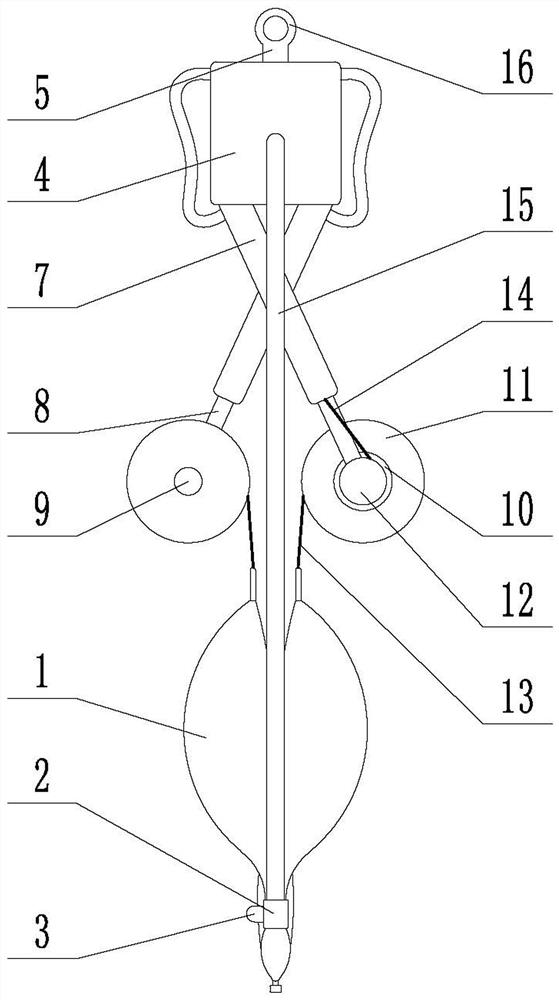 Blending device for parenteral nutrient solution