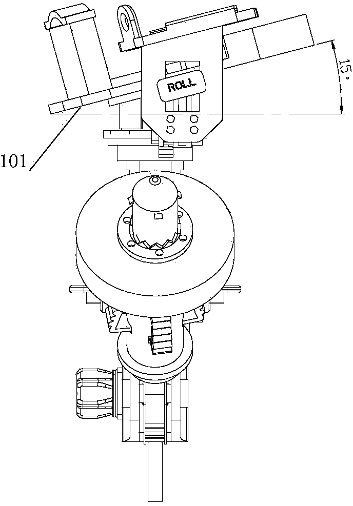 Joint type portable feet limiter