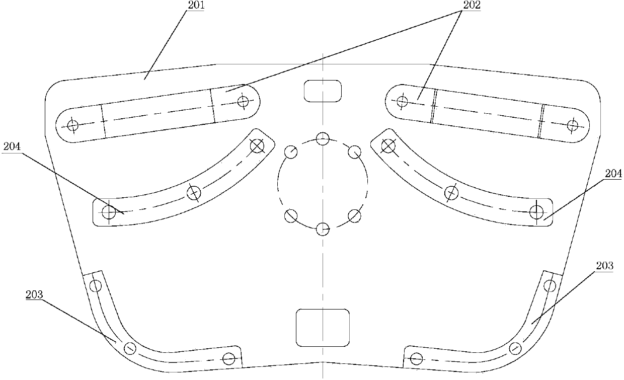 Joint type portable feet limiter