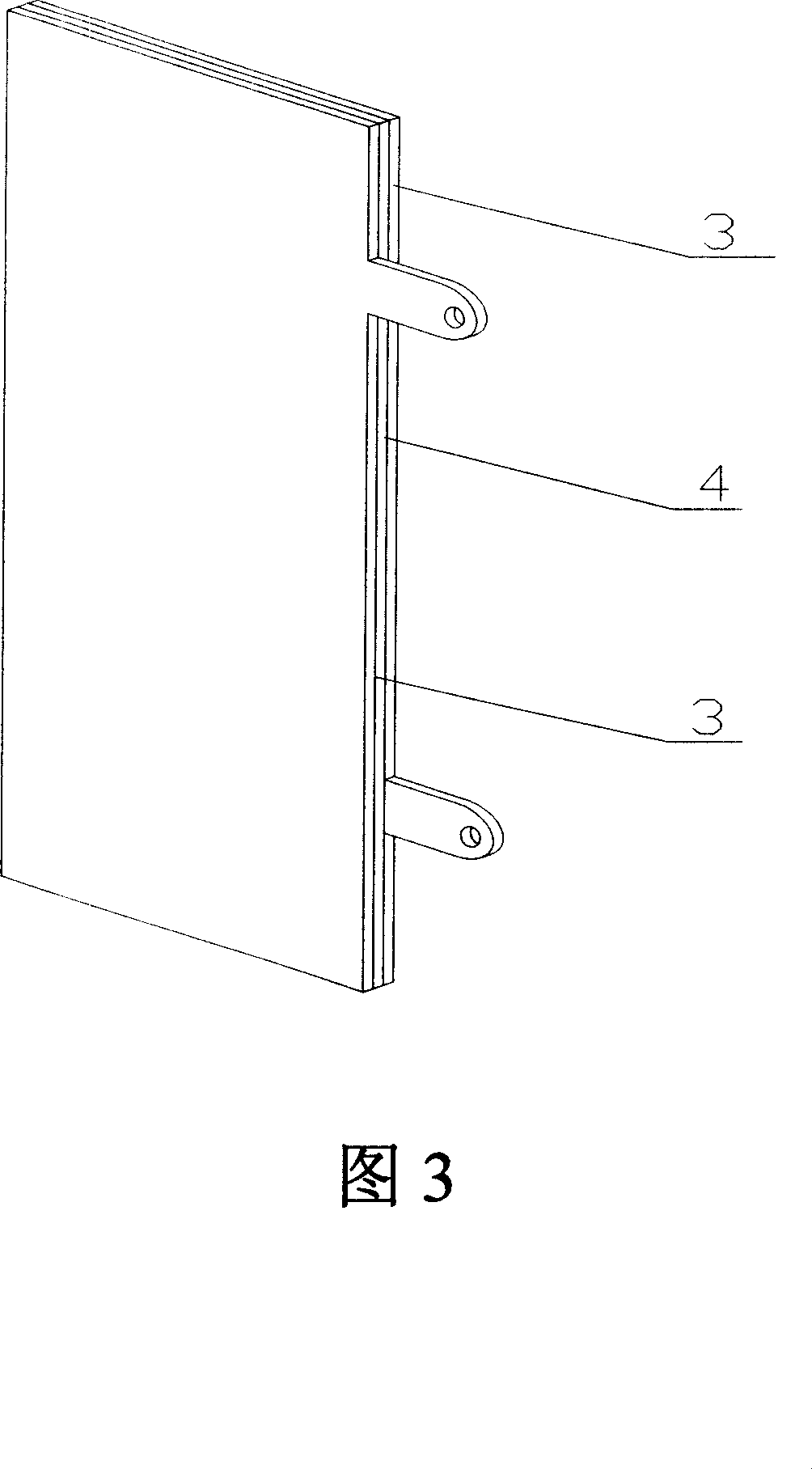 Non-end plate fuel cell stack fit for low-temperature starting