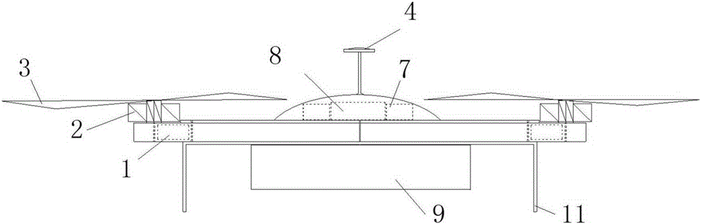 Multi-rotor craft capable of transforming combination