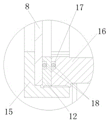 All-weather long-distance transmission type atmospheric visibility meter