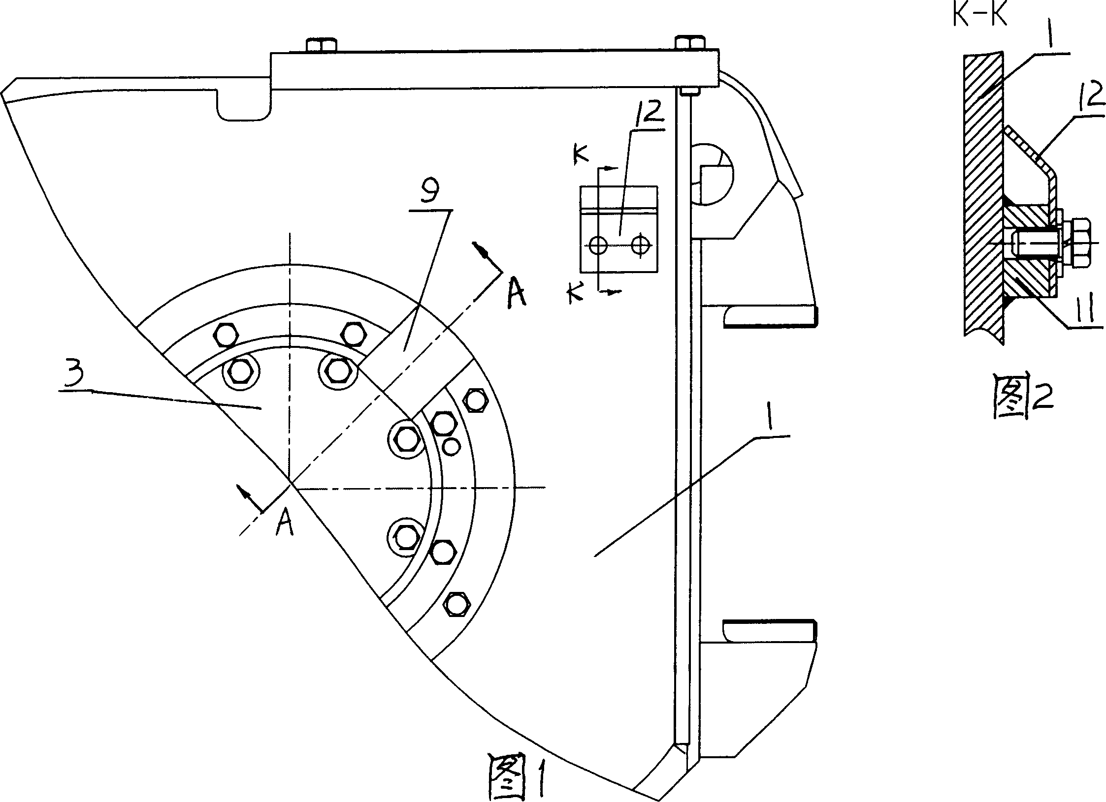 DC traction motor capable of speed measuring for narrow gage locomotive