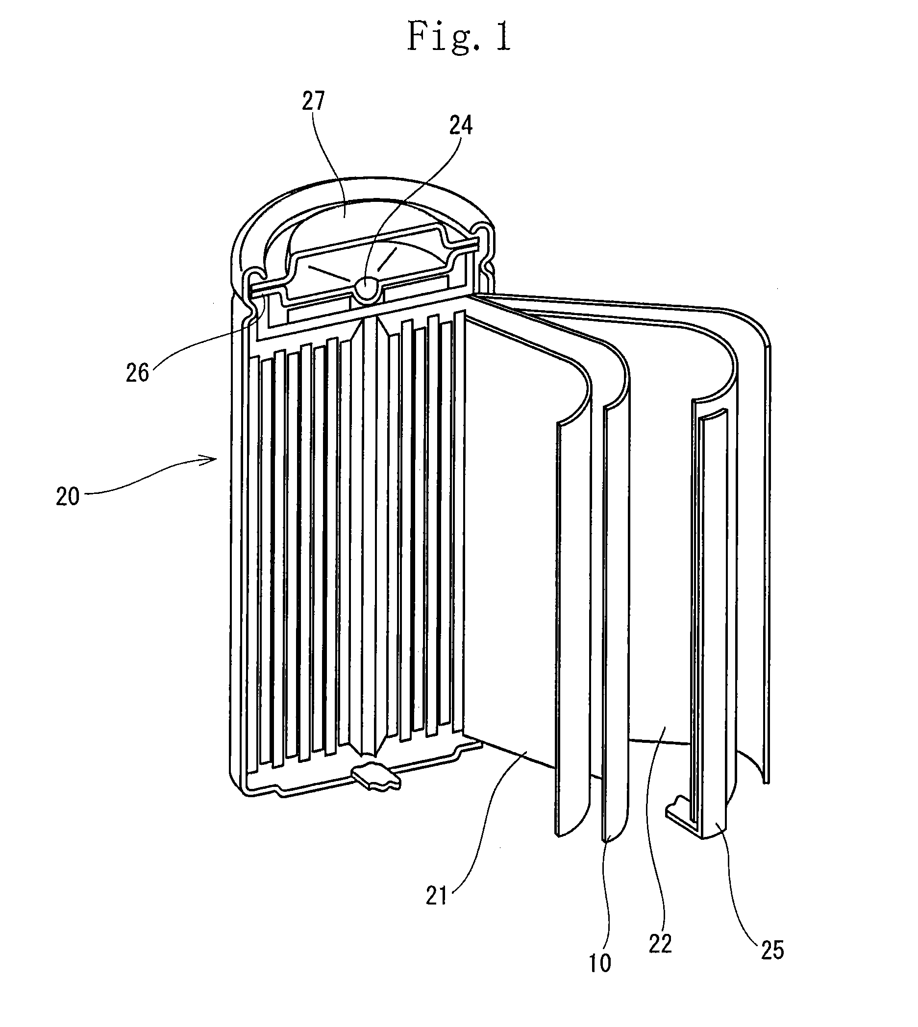 Laminated porous film, separator for battery, and battery