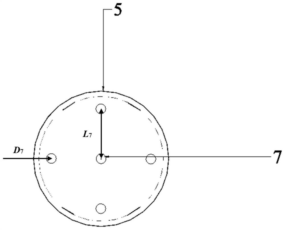 Passive measurement device for working capacity of air shock waves of small-equivalent explosive explosion