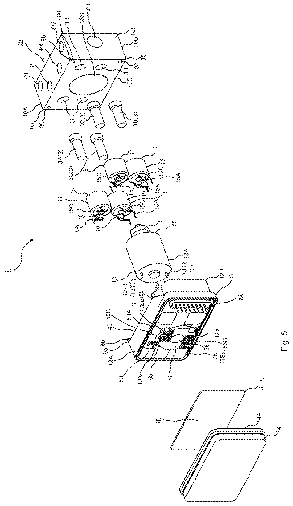 Brake hydraulic pressure controller, motorcycle brake system, and manufacturing method of brake hydraulic pressure controller