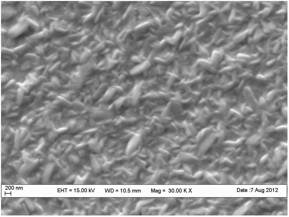 Chemical method for synthesising silver selenide semiconductor photoelectric film material in situ at room temperature