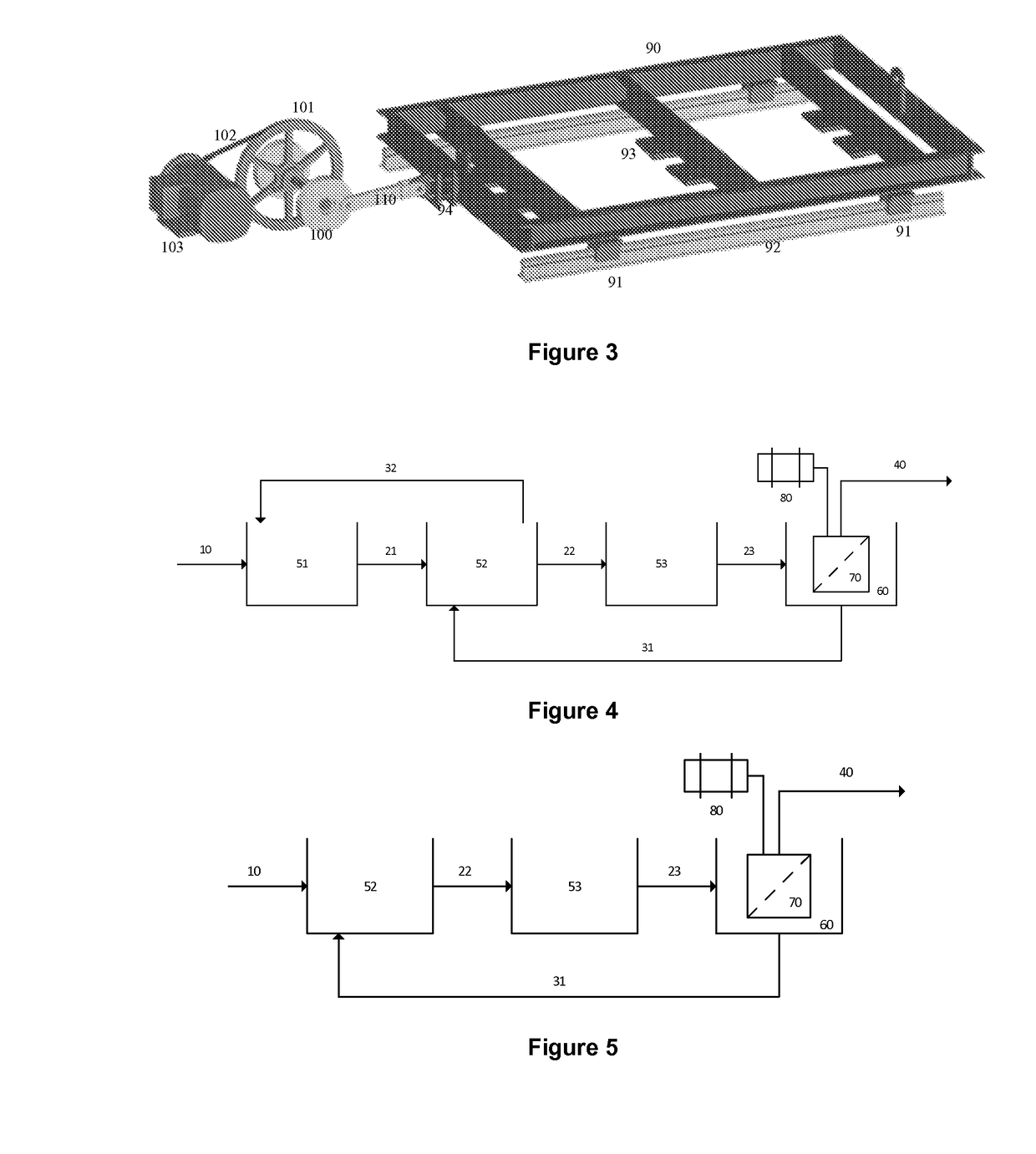 Membrane bioreactor system using reciprocating membrane