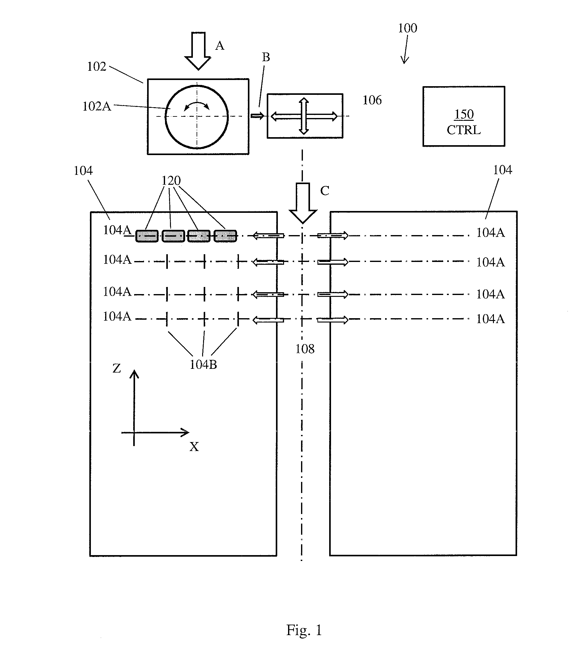 System and method for tracking guiding lines by an autonomous vehicle