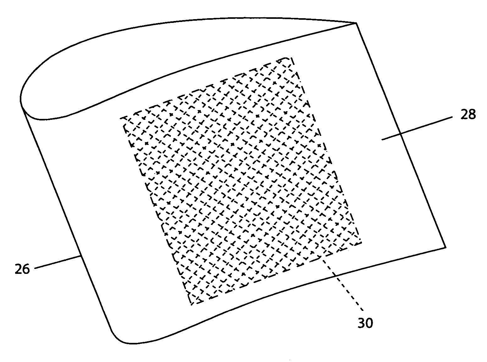 Turbine blade for use in a gas turbine