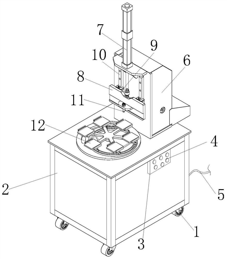 Efficient glue dispenser for producing LED electronic boards