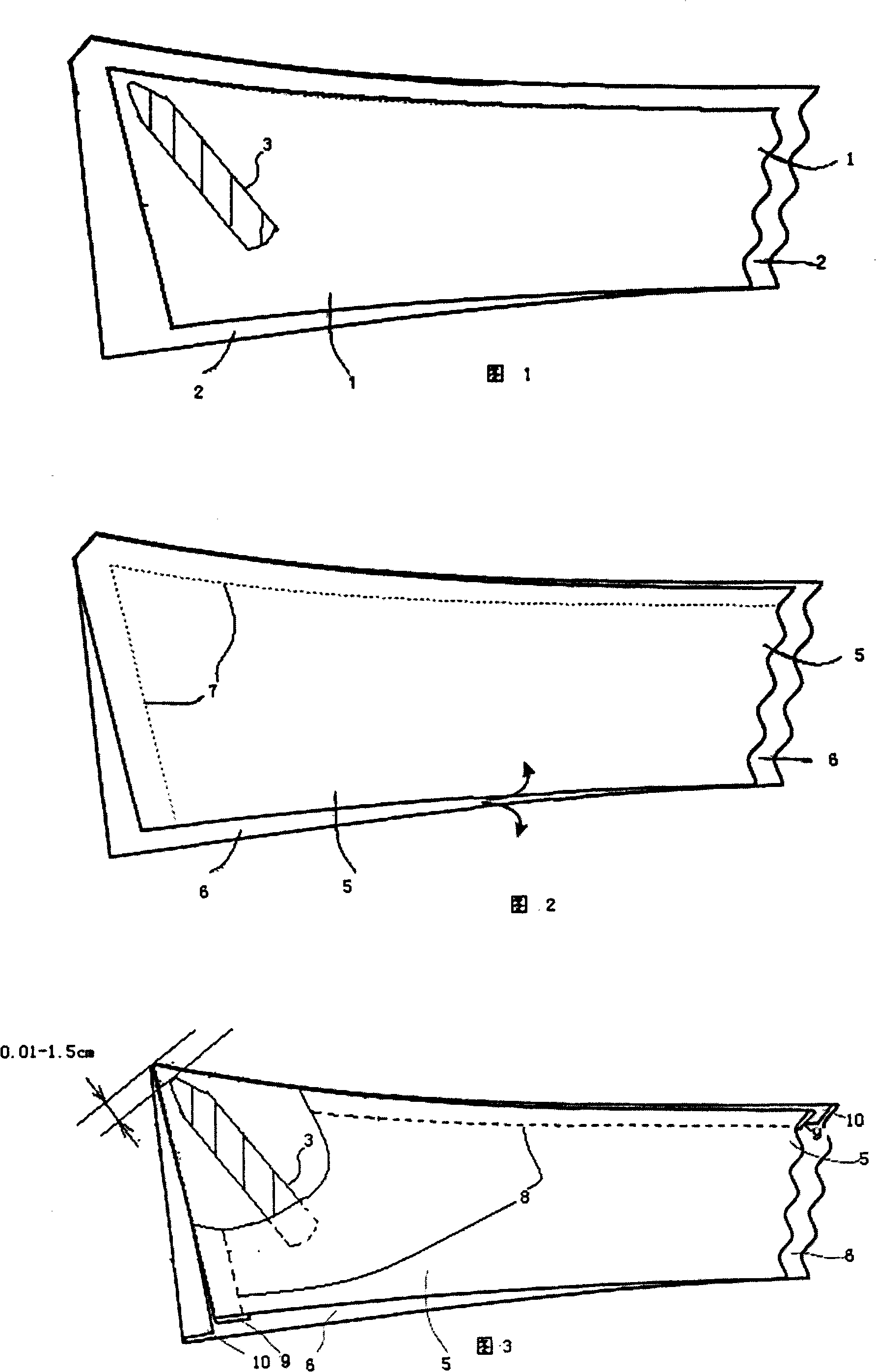 Method for producing shirt band type collar stay