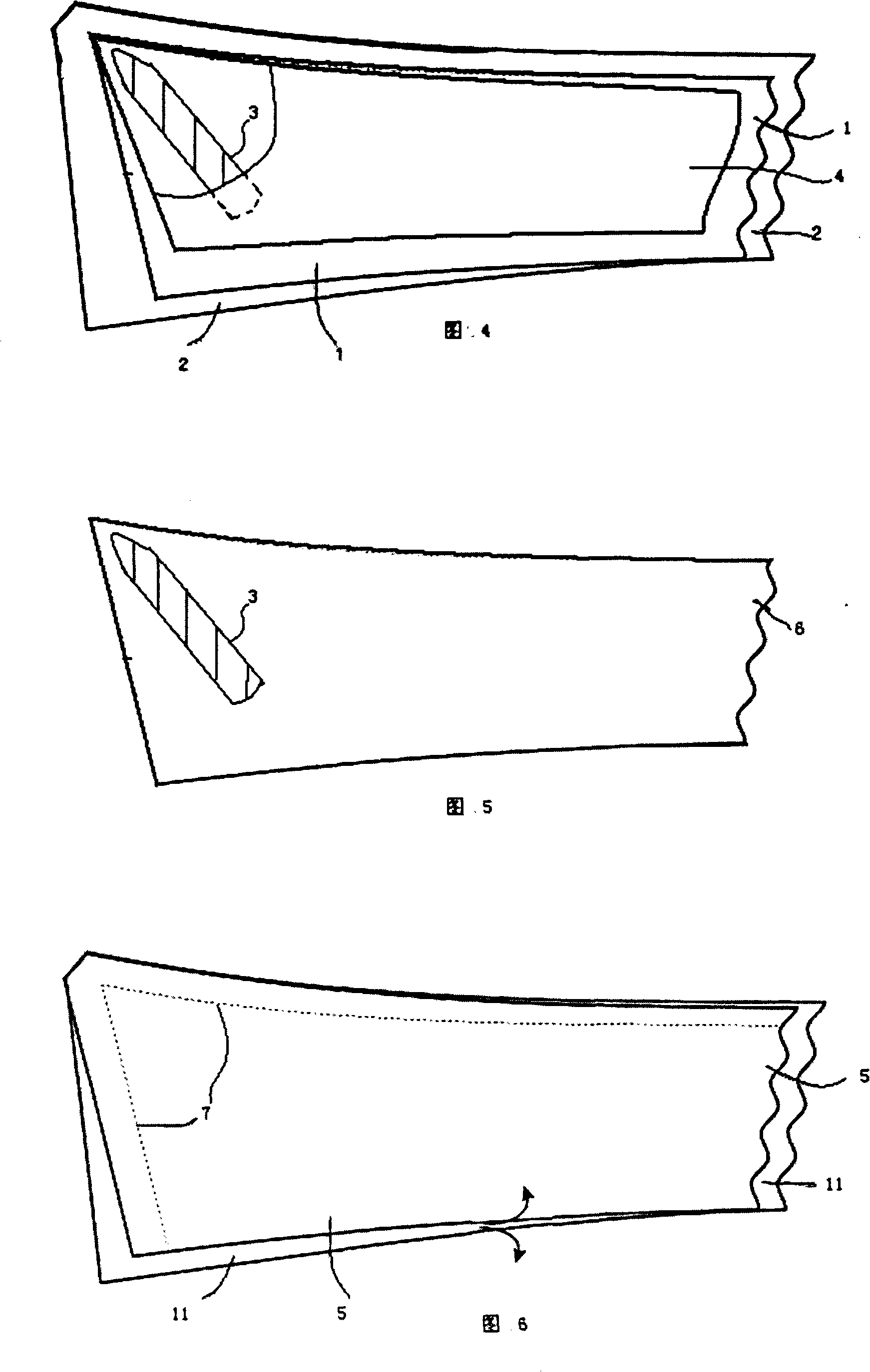 Method for producing shirt band type collar stay