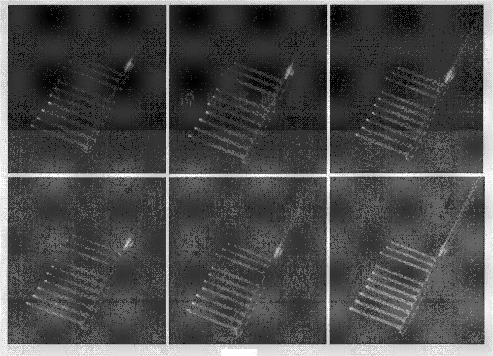 Use of photochromic cadmium sulfide comb-shaped semiconductor micro-nano material