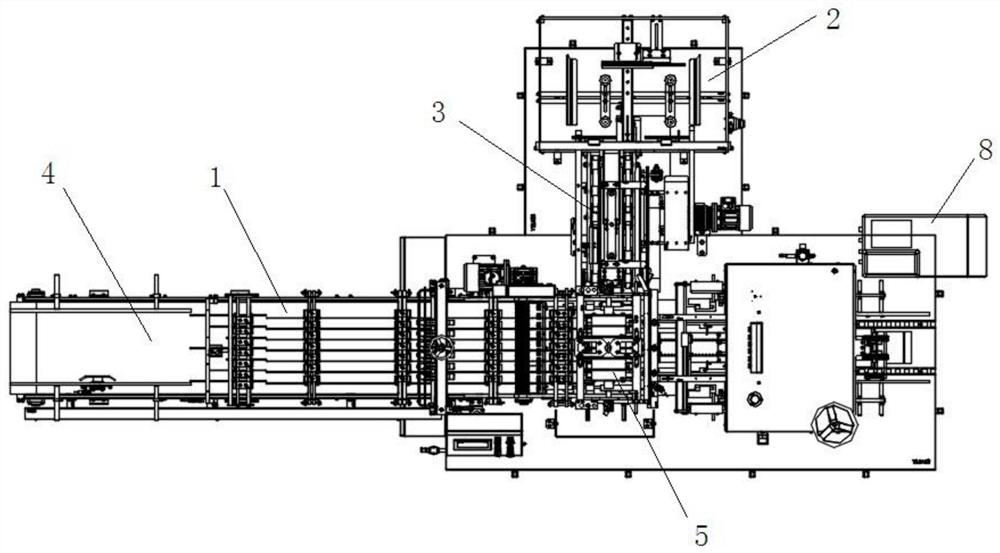 Sheet type carton packaging machine