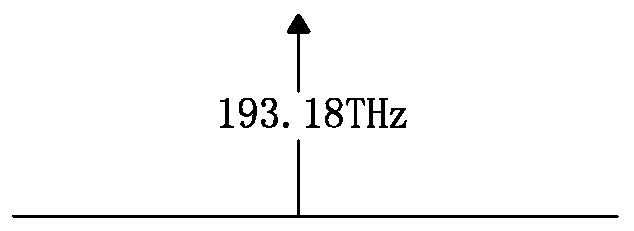 Transmitting terminal, a fiber-optic wireless multi-carrier communication system and a signal processing method thereof