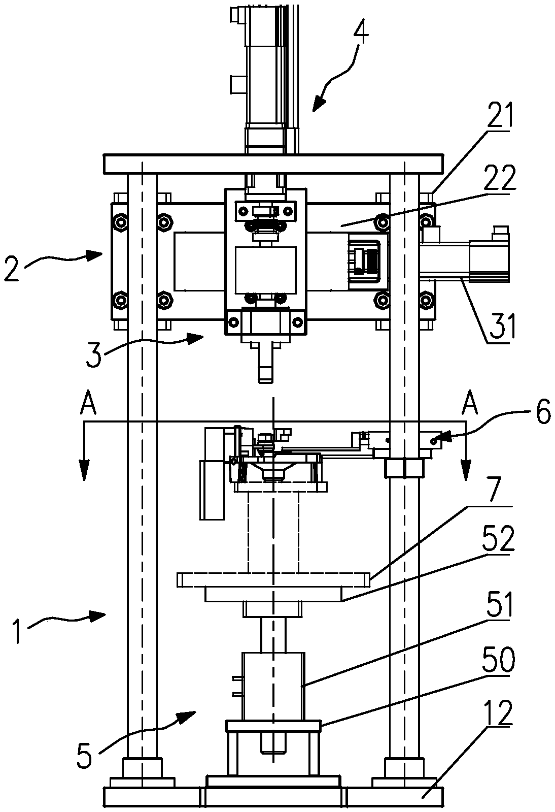 Torque detection equipment for refrigerator compressor production assembly line