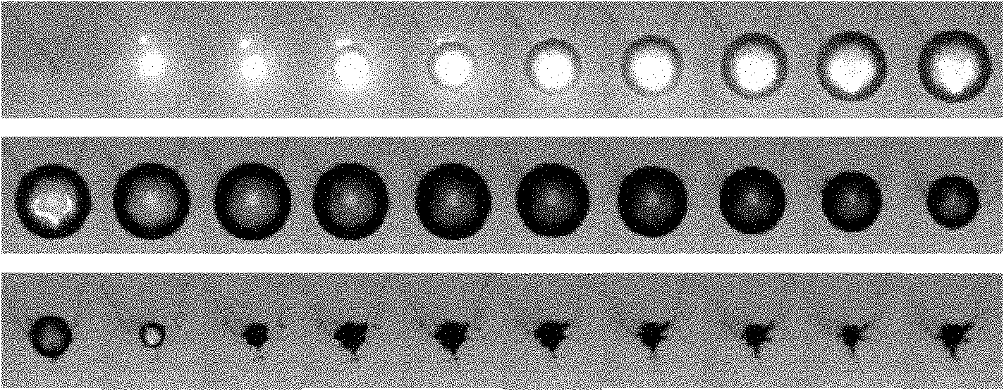 Experimental device and experimental method for generation of bubbles of electric spark in water