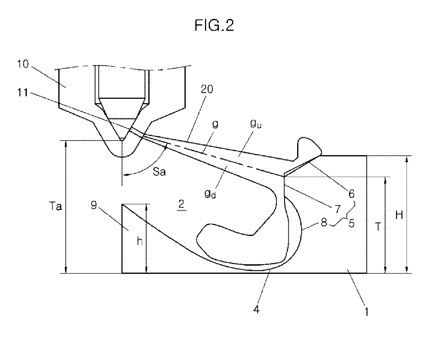 Diesel engine piston