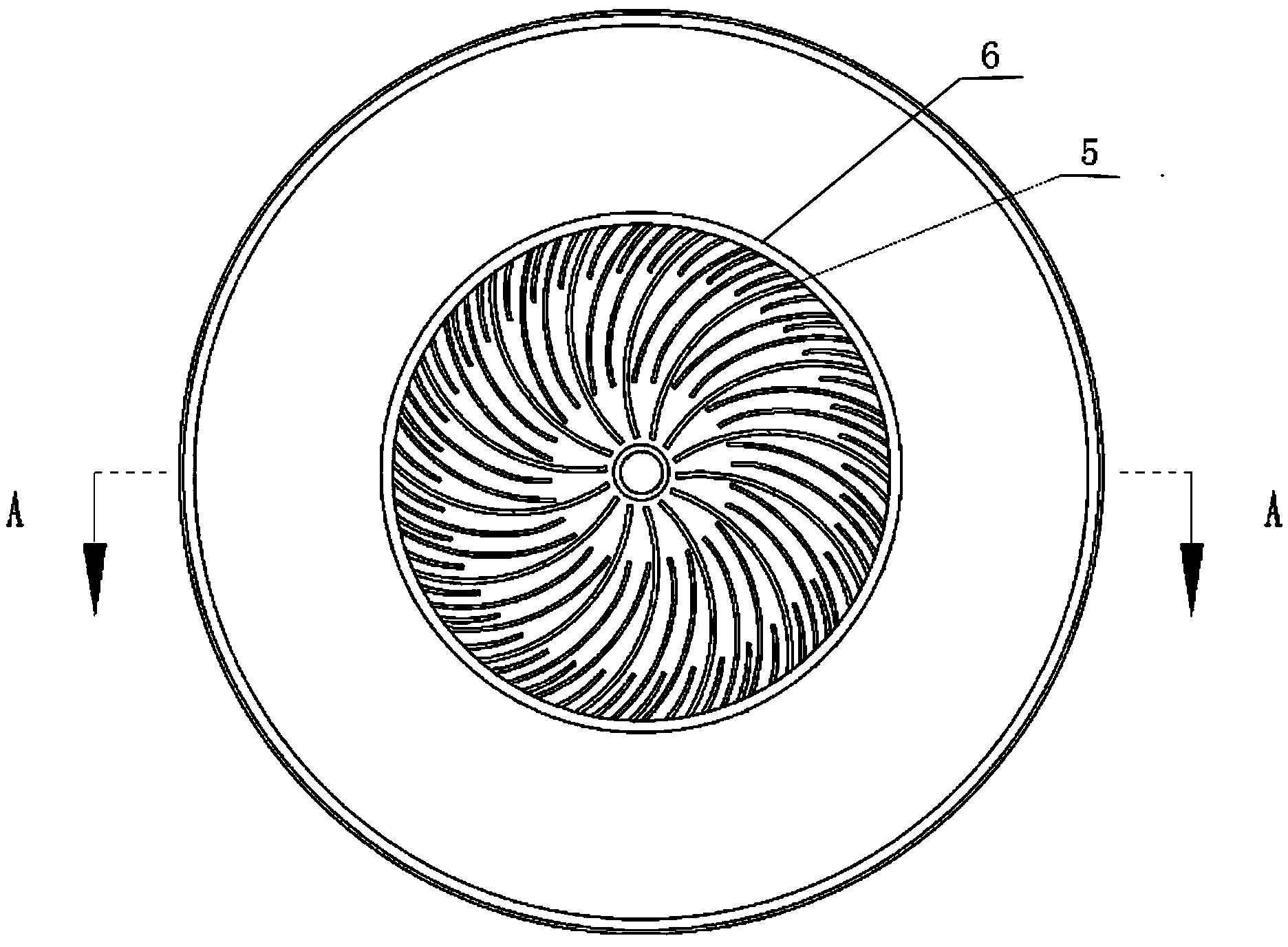 Energy-saving type big pan