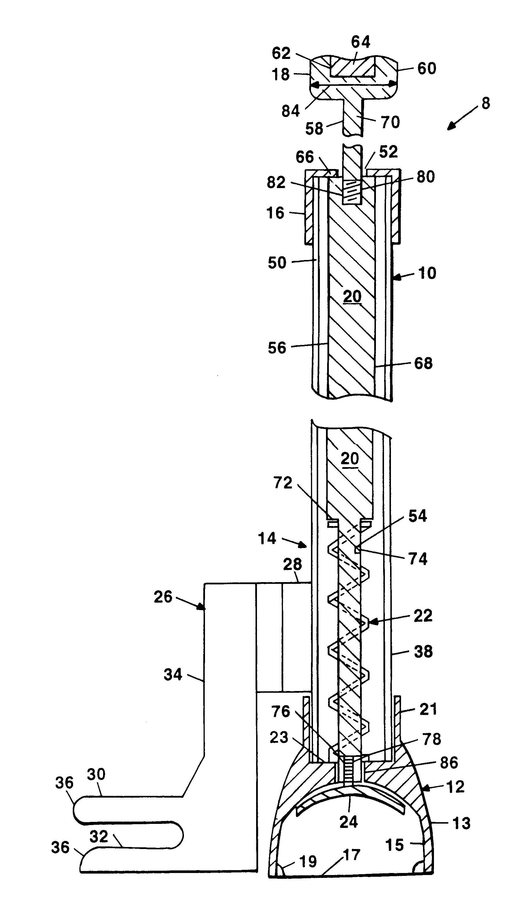 Device to retrieve and position a golf article