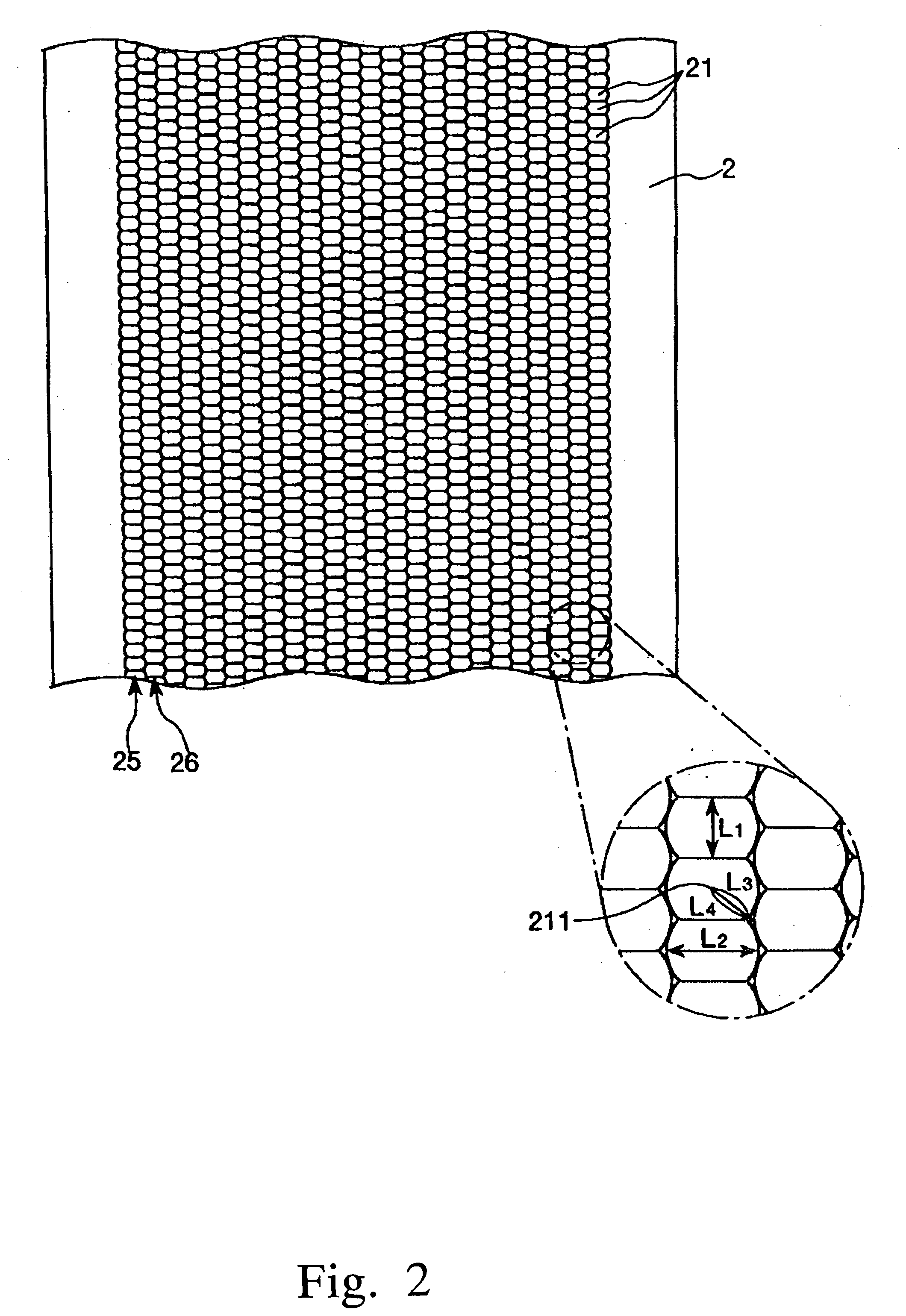 Member with concave portions, a method of manufacturing a member with convex portions, a transmission screen, and a rear projection