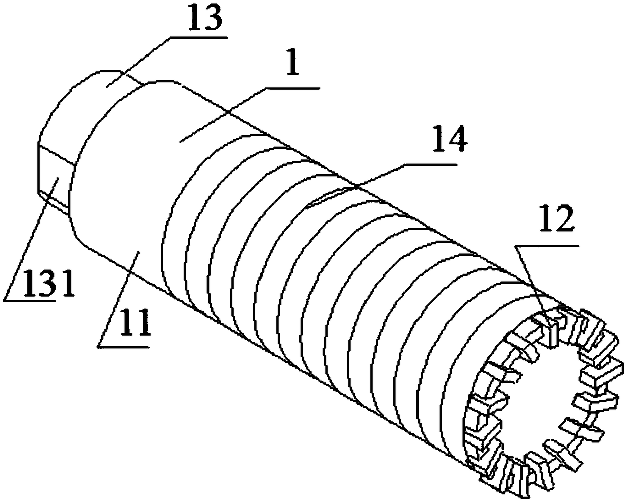 Drilling coring device for weakly cemented soft rocks and method thereof