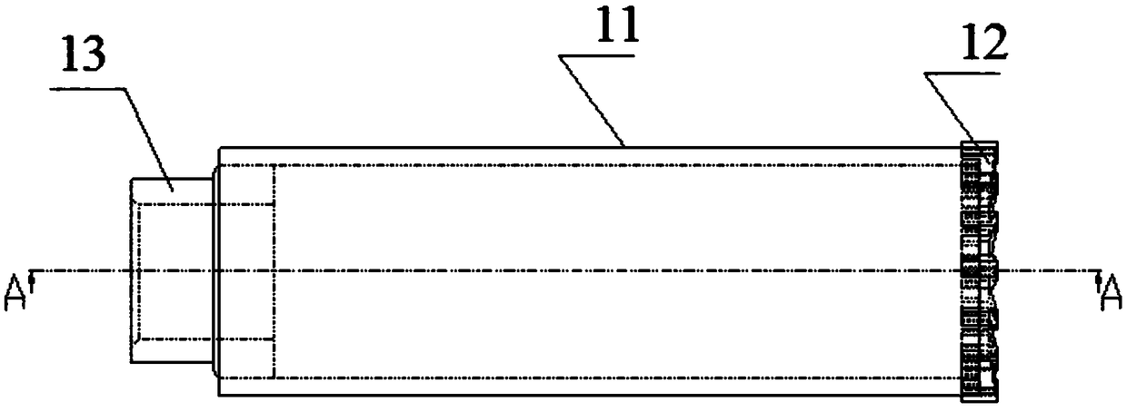 Drilling coring device for weakly cemented soft rocks and method thereof