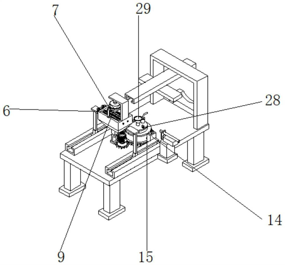 Production equipment of environment-friendly low-cost magnesian dry material