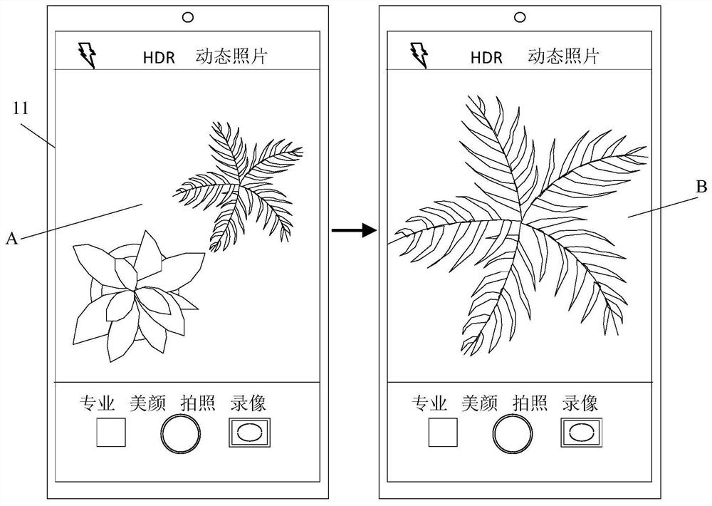 Image display method, device and equipment